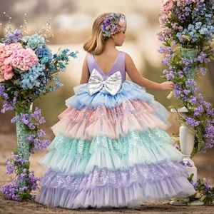 Itty Bitty Toes Arabella Unicorn Dress